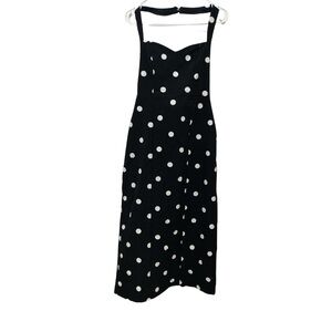 Trixxi Black & White Polka Dot Dress XL (fits more like a LARGE) Retro Chic
